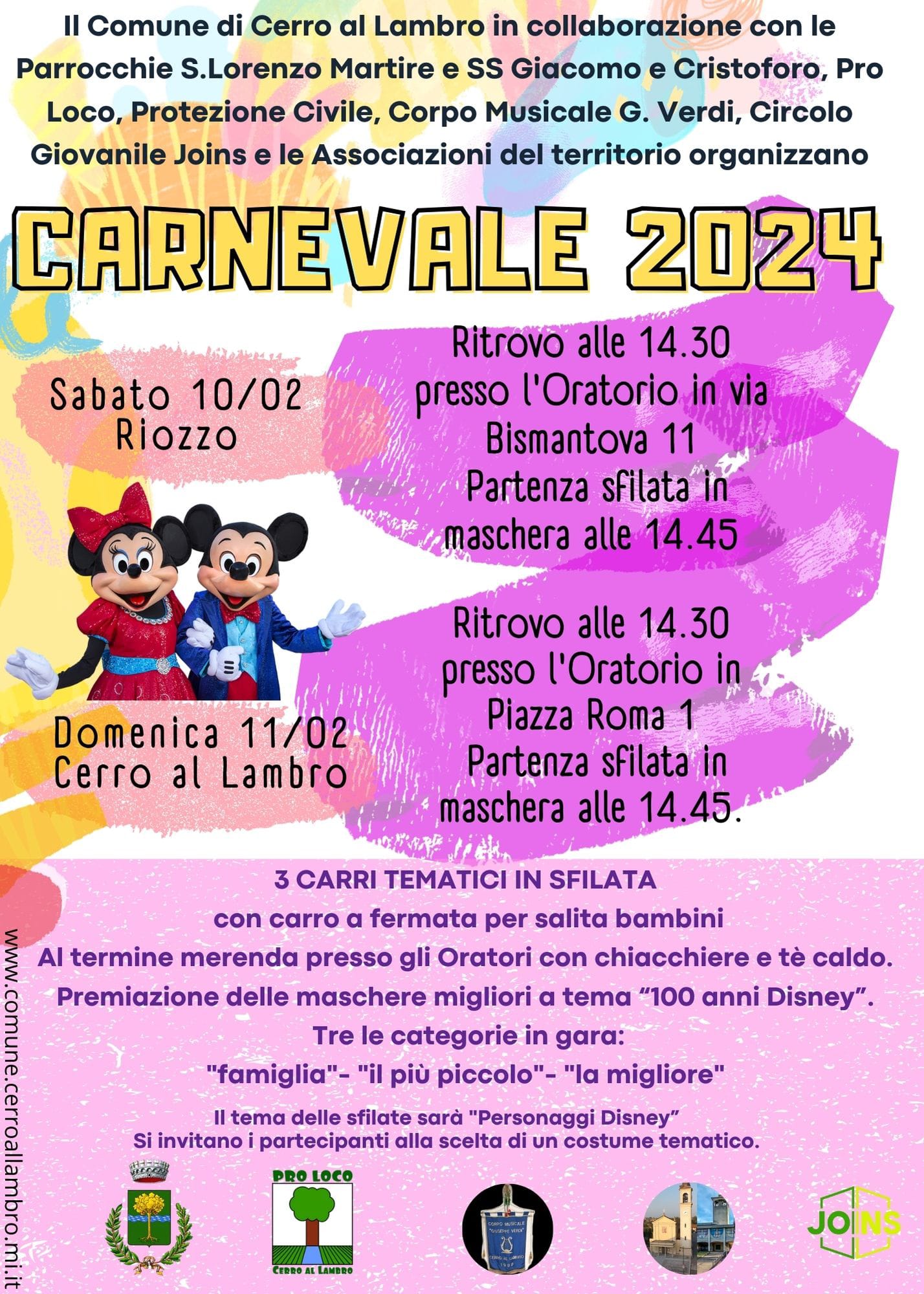 Carnevale Riozzo 10 febbraio 2024