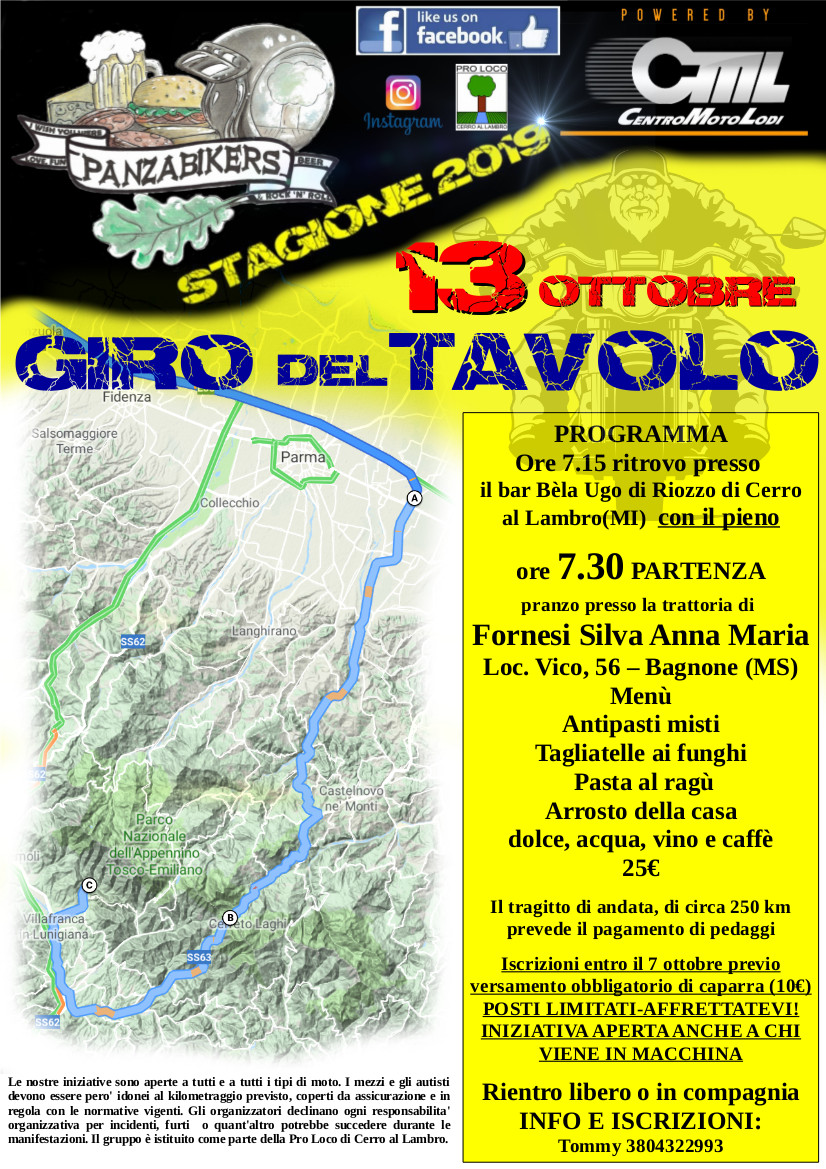 locandina giro del tavolo