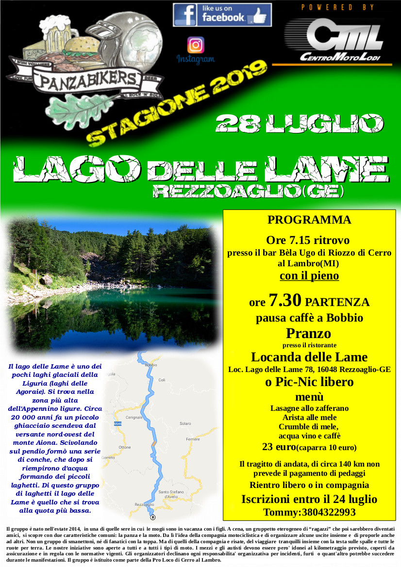 locandina lago delle lame